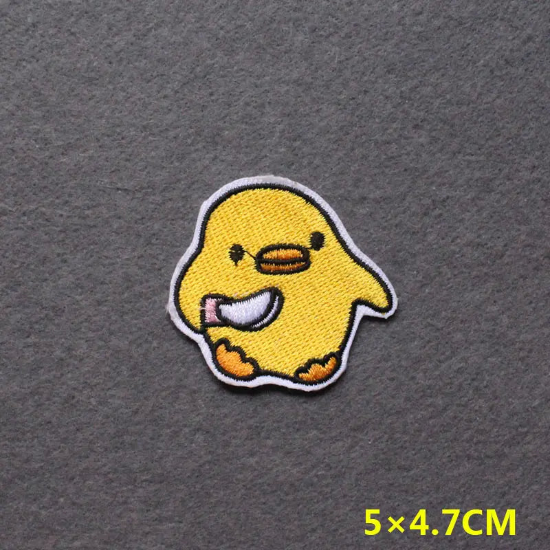 Hippie Patches For Clothing Thermoadhesive Patches DIY Funk Embroidered Patches on Clothes Skull Badges Applique Accessory Decor