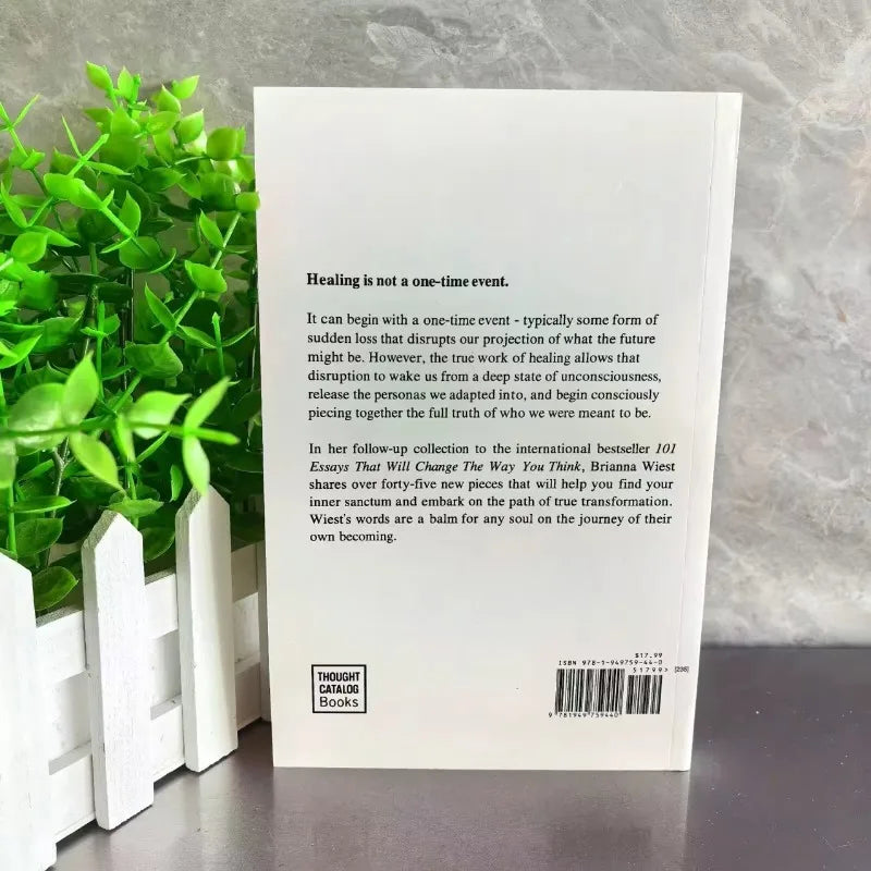 Inspirational English Paperback Book When You're Ready This Is How You Heal by Brianna Wiest Mental Healing Reading
