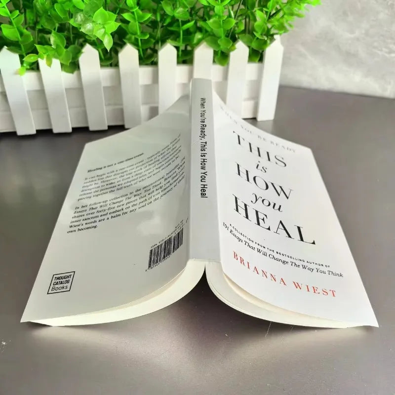 Inspirational English Paperback Book When You're Ready This Is How You Heal by Brianna Wiest Mental Healing Reading