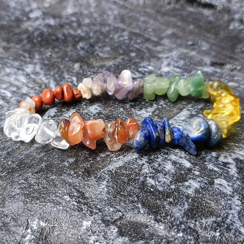 11/14pcs Natural Stone Healing Crystal Jewelry DIY Gift Box Set, Healing Crystal, Seven Chakra, and Balance The Human Body.