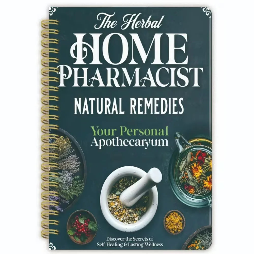 Herbal Home Pharmacist Natural Remedies Book Personal Apothecary Self Healing Wellness Guide Holistic Health