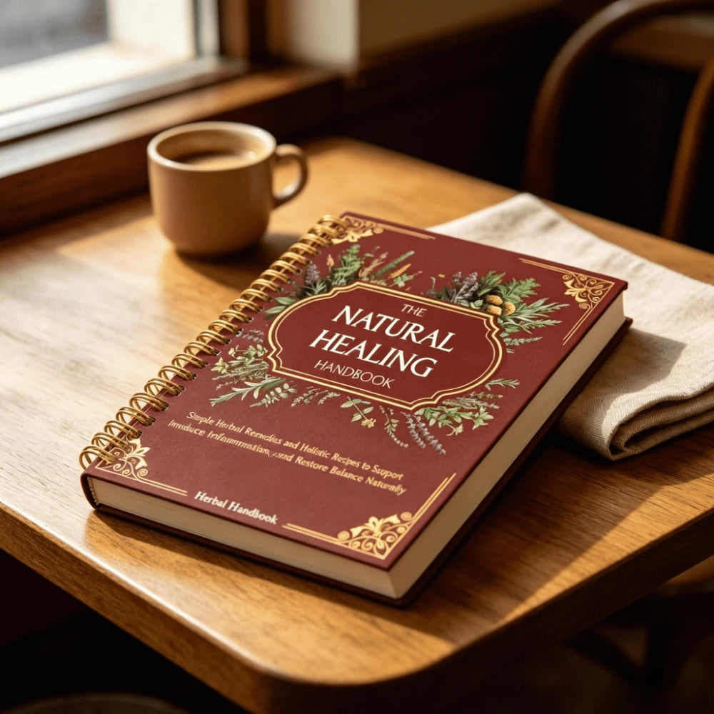The Natural Healing Handbook English Wellness Spiral Book Holistic Herbal Wellness Guide