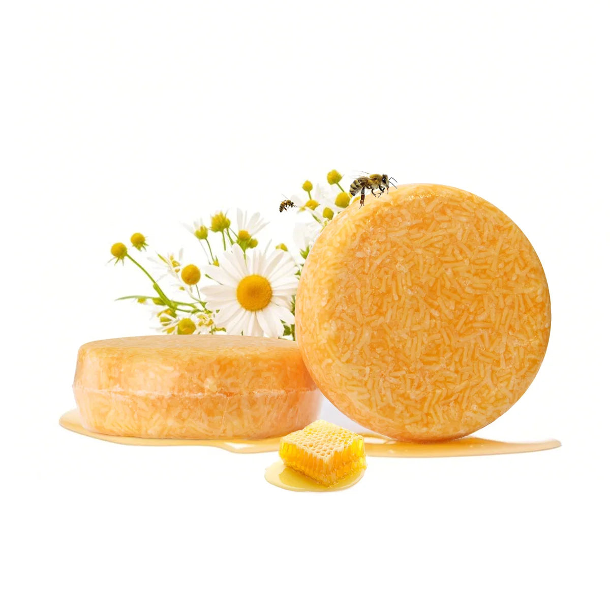 Natural Honey Shampoo Plant Essence Extract Refreshing Shampoo Soft Hair Dandruff and Oil Removal