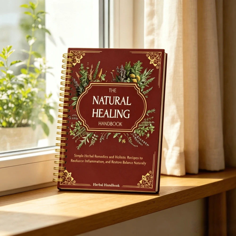 The Natural Healing Handbook English Wellness Spiral Book Holistic Herbal Wellness Guide